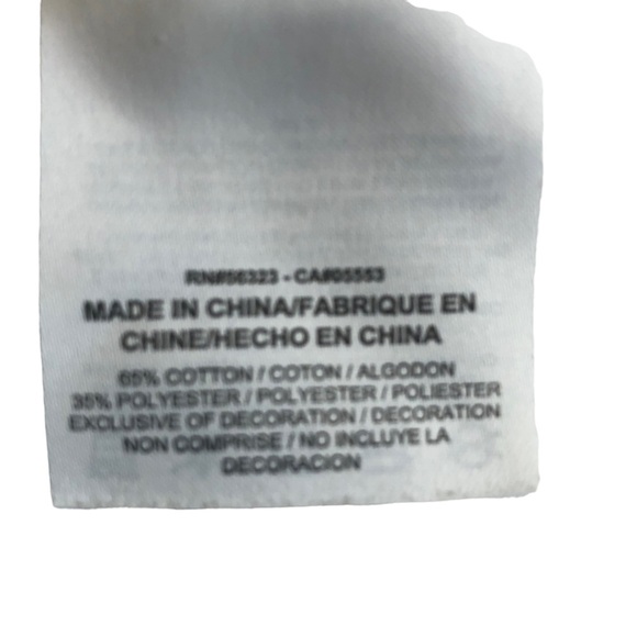 Nike Soccer DriFit Tee Men M White with Skull and Birds Short Sleeve Crew Neck - Picture 7 of 7